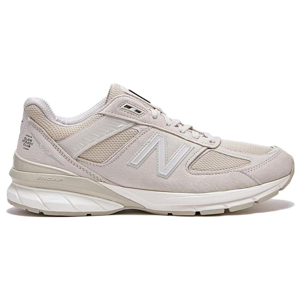 Slow Steady Club X New Balance 990v5 Made In USA Paper Unisex Sneakers Cream Ivory M990AA5