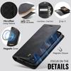 For iPhone 17e Magnetic 2-in-1 Detachable Wallet Case MagSafe Compatible RFID Blocking Card Holder Kickstand Shockproof Cover