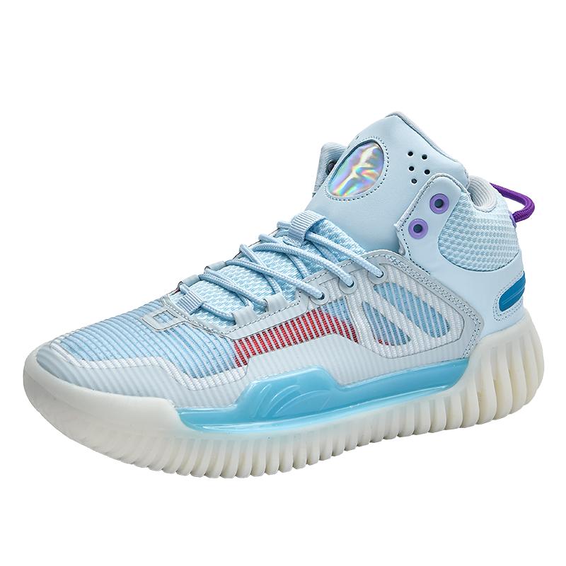 

Оптовая продажа на заказ модные Oem уличные нескользящие баскетбольные кроссовки средней посадки прочные баскетбольные кроссовки для мужчин 41 синий