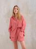 2025 Women's Summer Casual Pure Cotton Shirt and Shorts Set
