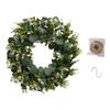 Simulation Wreath Eucalyptus Leaf Wreath Simulation Plant Artificial Wreaths Door Window Easter Hanging Decorations