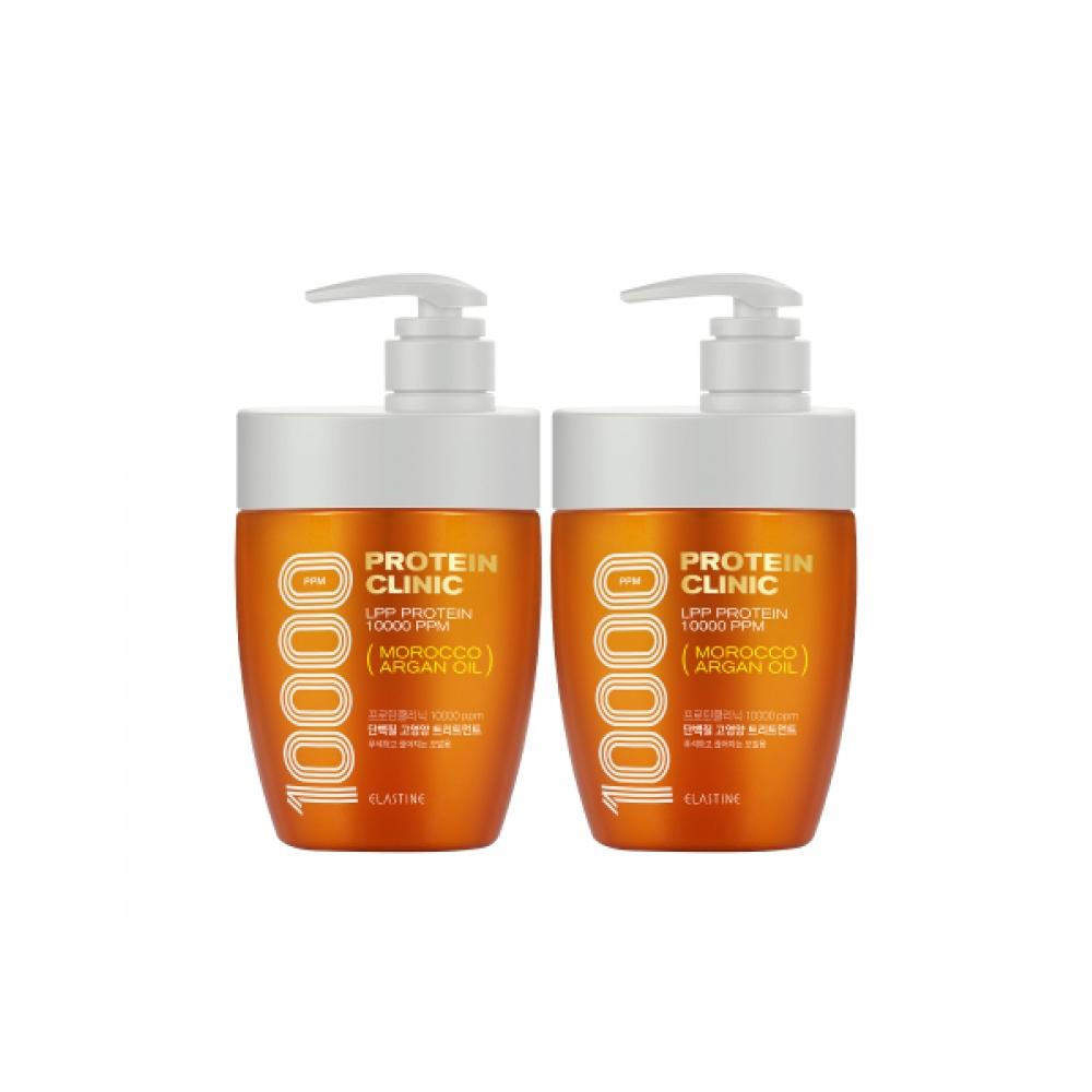 Elastine Protein Clinic Highly Nutritious Protein  Floral Musk  Treatment 700ml X 2 NONE