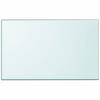 Rectangular Tempered Glass Tabletop 1000 X 620 Mm