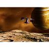 Aerospace Art Poster: Decorative Kraft Paper, Framed Wall Mural