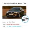 Car Wiper Blade for Volvo S40 V40 1995~2004 Front  Windscreen Windshield Wipers Car Stickers 1996 1997 1998 1999 2000 2001