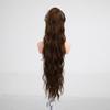 LOUIS FERRE Ponytail Extension, 26 Inch Drawstring Ponytail Hair Extensions for Women Long Curly Wavy Ponytail Multi-color Option for Daily