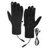 Electric Heating Gloves Winter Warm Plug-in Thermal Gloves Screen Touch for Skiing Cycling Hiking Commuting Men Women Adults