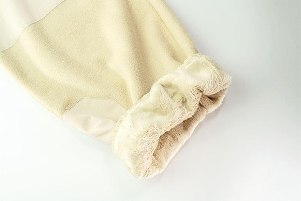 JACKALL Double Face Fleece Pants, Size S, Ecru