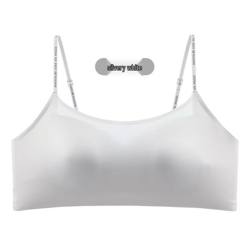 Sommer Ultra-dünne Französische Nahtlose Spitze Dessous mit Dreieckskörbchen & Anti-Hänge Stütz-BH