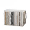 1Pc Book Organizing Box Student Classroom Book Storage Box Transparent Storage Household Large Capacity Textbook Storage Bag