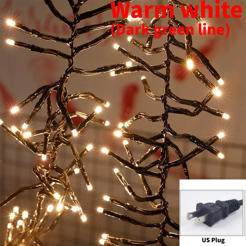 Led Outdoor Waterproof String Light Christmas Tree Lamp For Festive Celebrations