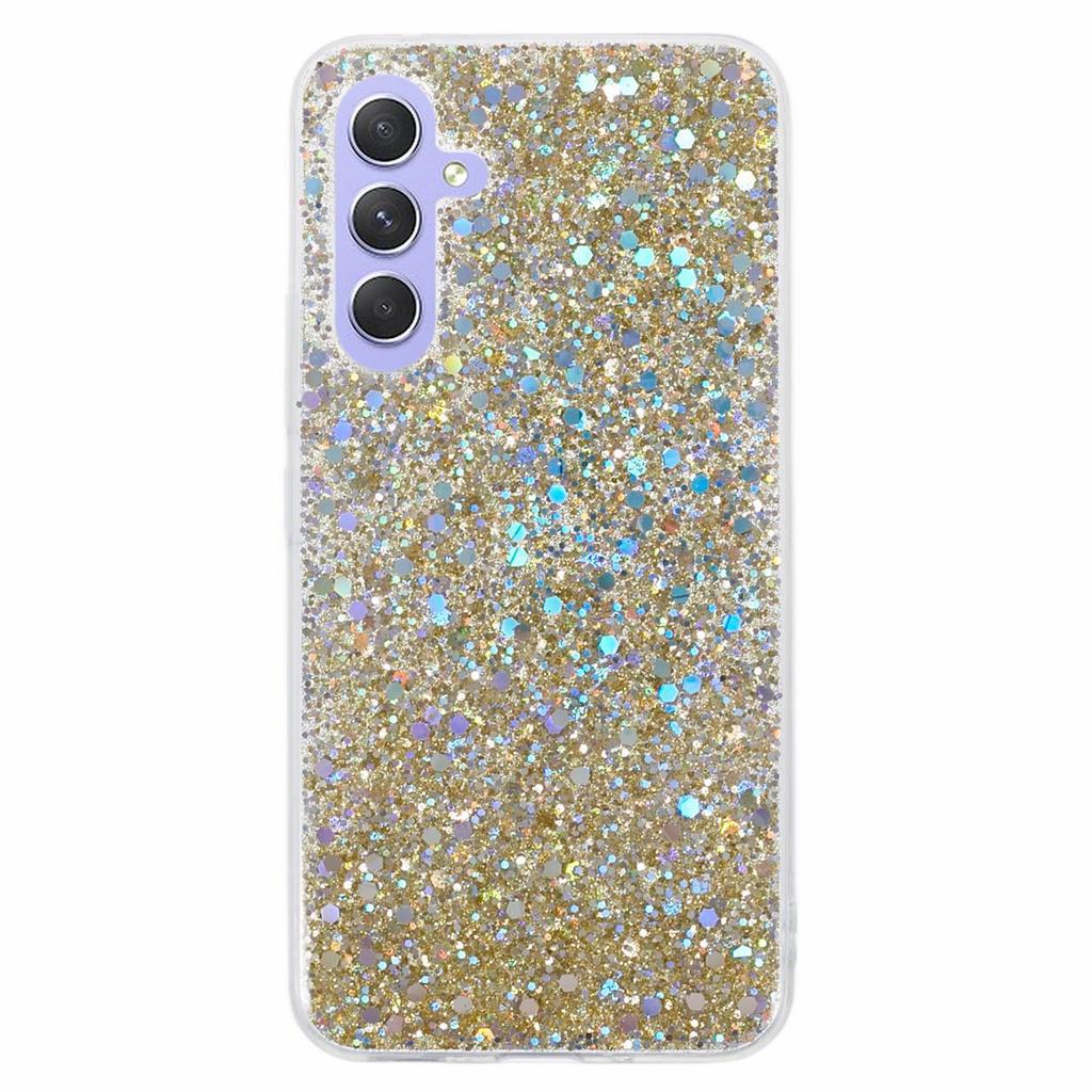 For Samsung Galaxy S25+ Case Shockproof Soft TPU Phone Cover Glittery Design