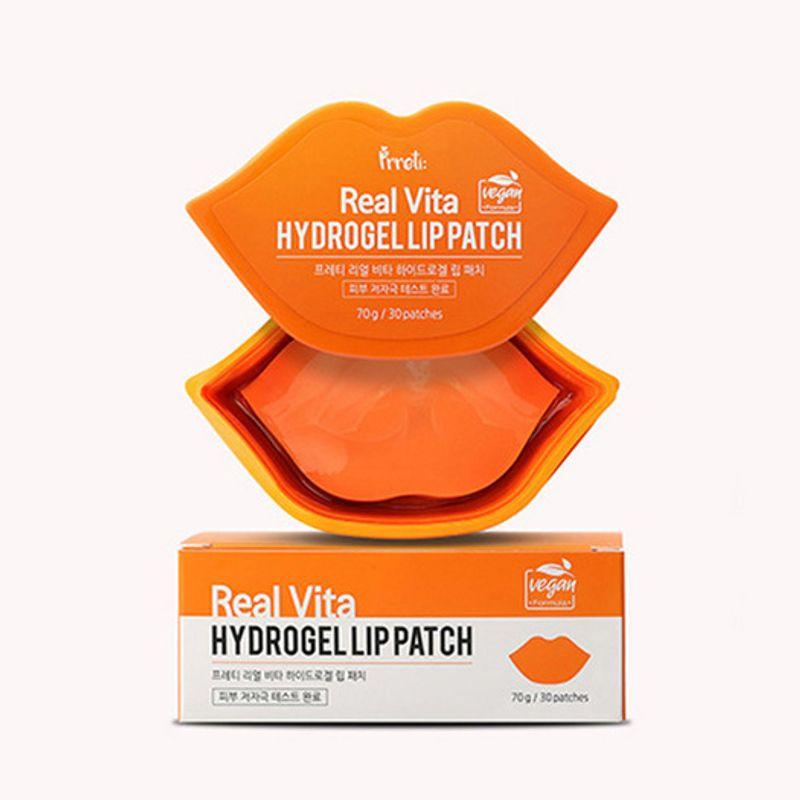 

[Красиві] Справжні гідрогелеві патчі для губ Vita (30 аркушів)