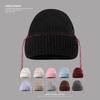 Autumn and Winter Warm Hat for Women New Style Wool Hat Korean Style Versatile Outdoor Headband Knit Hat Cold Hat Men