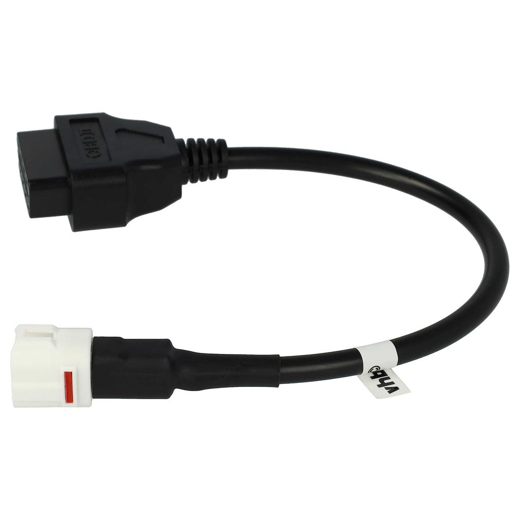 OBD2-adapter OBD2 4-pinners til OBD2 16-pinners Kompatibel med Yamaha FZ10 (2016–2019), MT07 (2017-2018), MT09 Motorsykkel, Scooter - 30cm