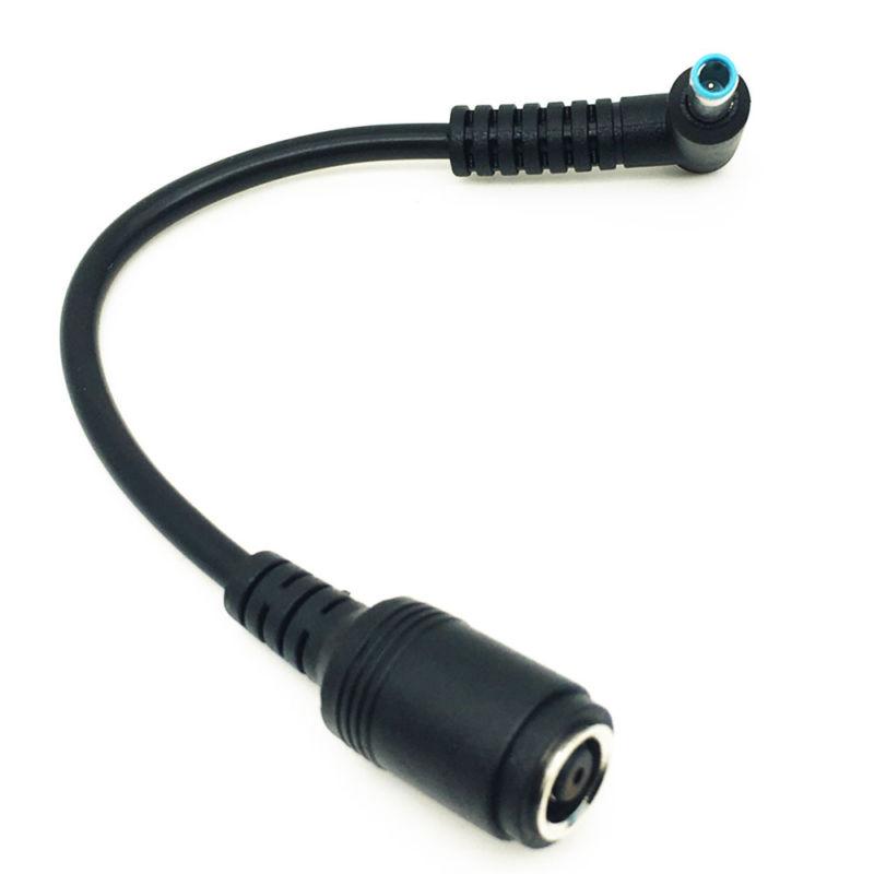 

7.4mm To 4.5mm DC Power Charger Converter For HP Power Charger Cable Connector Right Angle Cable Laptop Adapter