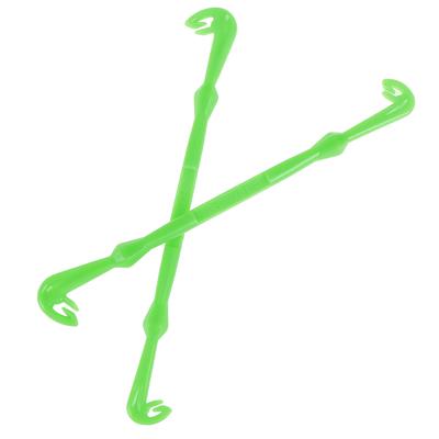 2Pcs Hook Loop Tyer/Disgorger Tie Nail Knot Tying Tool Tackle Fly Fishing Hook