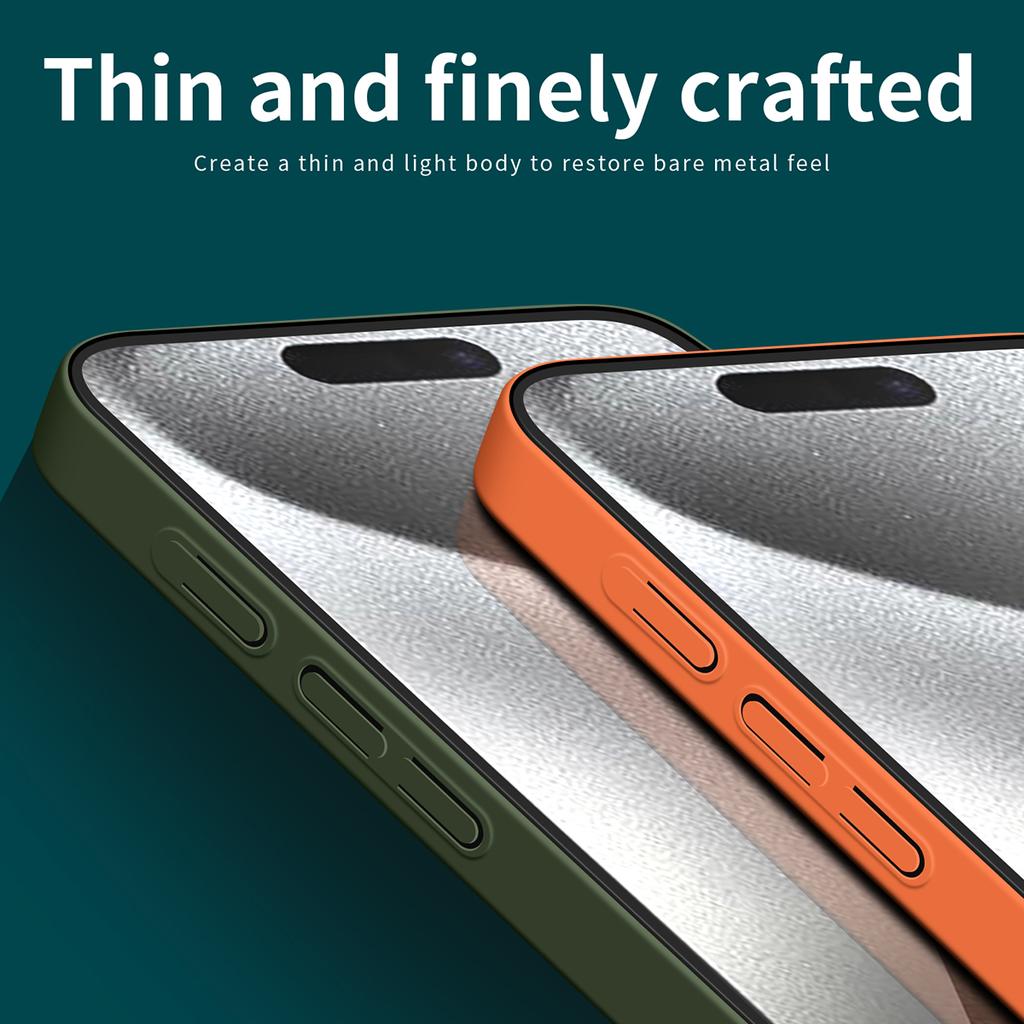 MOFI JK Qin Series For iPhone 16 Pro Case TPU+Acrylic Phone Cover Skin Touch Feeling