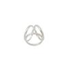 Multifunctional Three-Ring Scarves Buckle Zinc Zinc Alloy  Romantic   Christmas Day Gift