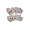 Pure Hand-made Phototherapy Wearable Candy Soda Finished Product Reusable Nail Art Patches Can Be Removed