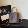 Vintage Plaid Tote Bag Women's Handbag Commuter Large Capacity Shoulder Bag