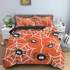 Halloween Decorations Duvet Cover Twin Cartoon Pumpkin Comforter Cover Lantern Ghost Quilt Cover Kids Boys Girls Holiday Gifts