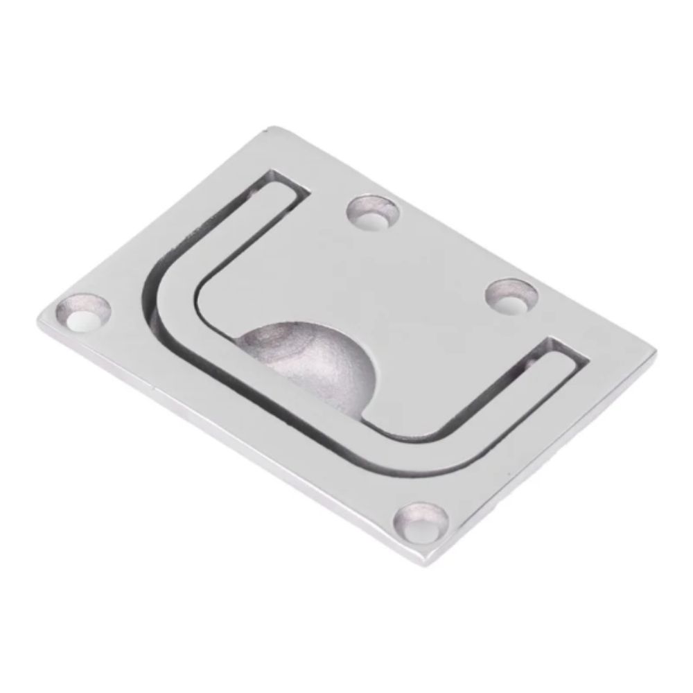 316 Stainless Steel Marine Hardware Square Shape Flush Lift Handle  RV Hardware