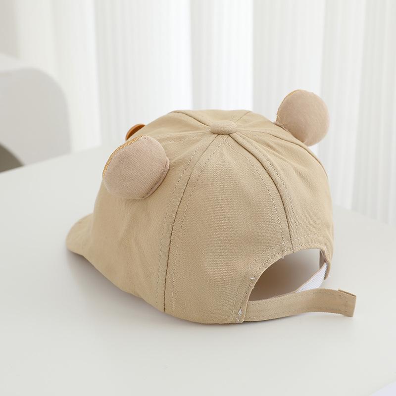 Kleiner Bär Baby Baseballkappe - Weiche Krempe, Niedlich & Vielseitiger Sonnenschutz für Jungen & Mädchen