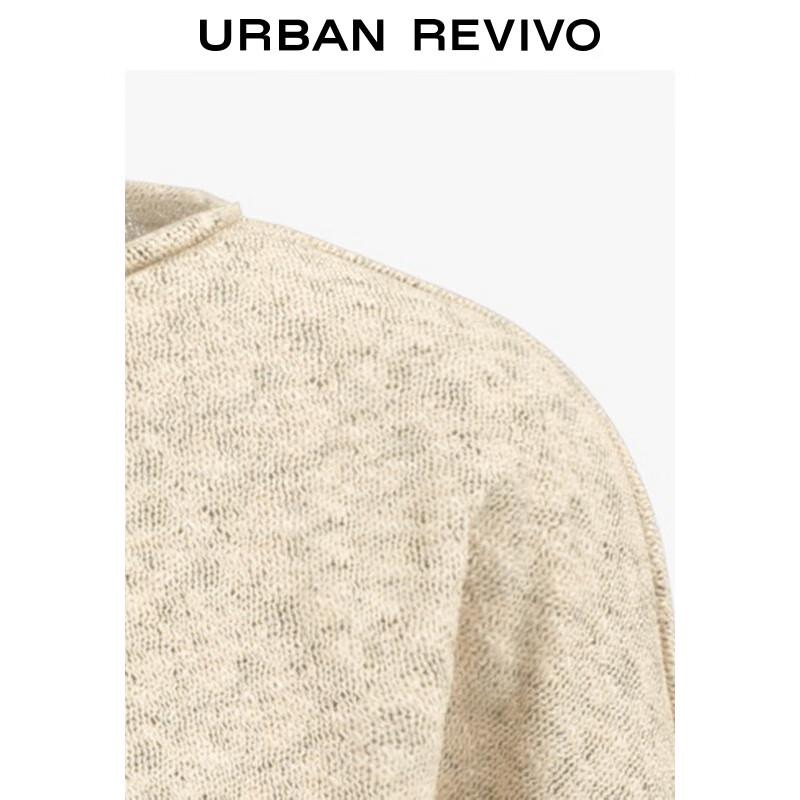 UR Women's Round Neck Long Sleeve Knit Sweater
