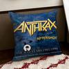 AAnthrax Band Cushion Cover Reversible Soft Durable Pillow Cover Home  Car MultiScene Use for Daily Comfort