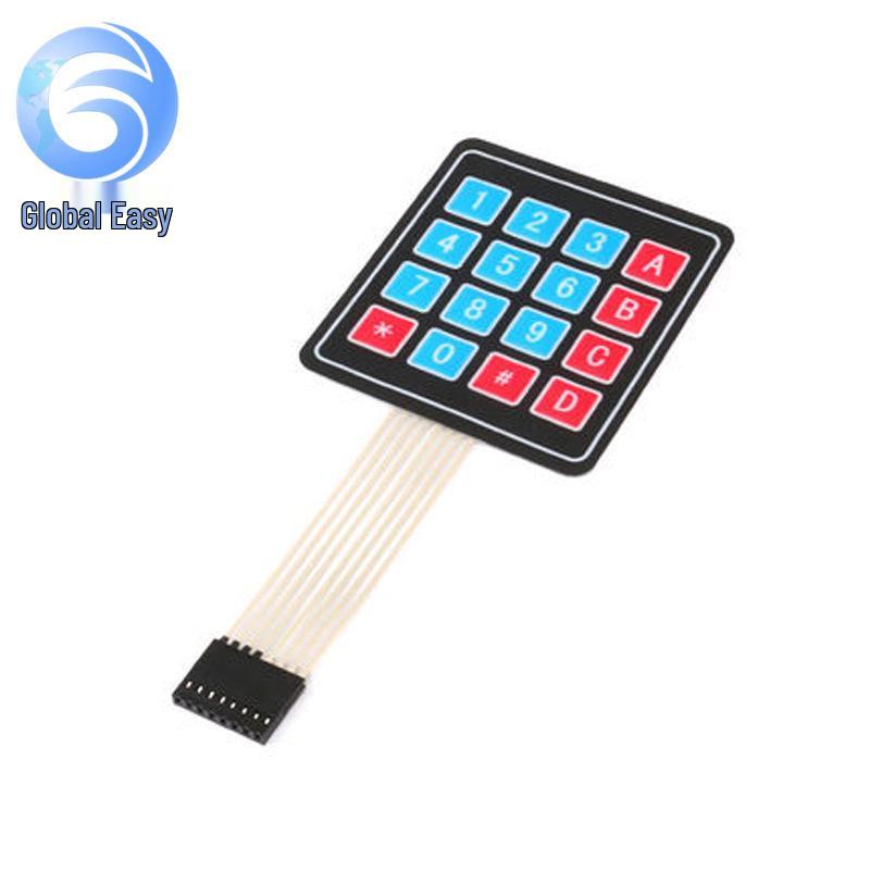 Matrix Membrane Keypad Switch: 1/3/4/5 Keys for Microcontroller Expansion