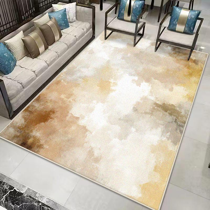 Modern Simple Abstract Carpets for Living Room Children Bedroom Rug Ins Soft Fluffy Bedside Rugs Short Plush Large Area Mats