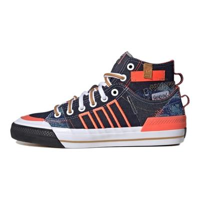 Nizza Hi Dl 'Denim Patchwork' Sneakers FZ5238