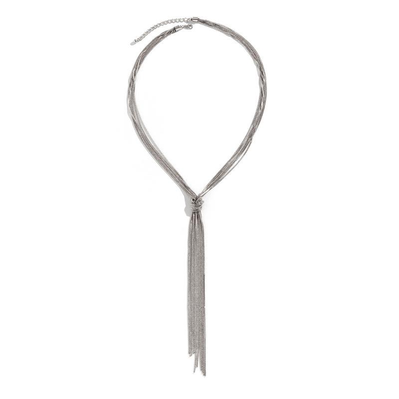 Meier Bestselling Necklace: Tassel Multi-layer Chain Necklace - Designer Statement Piece