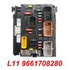 Used Genuine Fuse Box Control Unit Assembly BSM L11 9661708280 9664055780 For Peugeot 207 307 Citroen C4 C5