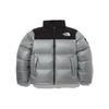 The North Face Nuptse Down Jacket Unisex Silver NJ1DP62M