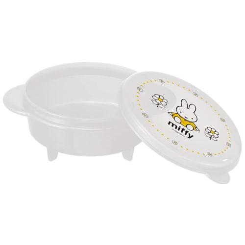 Skater Microwave Pancake Maker, Set of 2, with Recipe Lid, Miffy Design, Made In Japan, HCM1-A