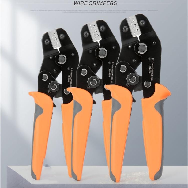 SN-28B Pin Crimper Hand Tool for Connectors Terminals Line Pressing Pliers