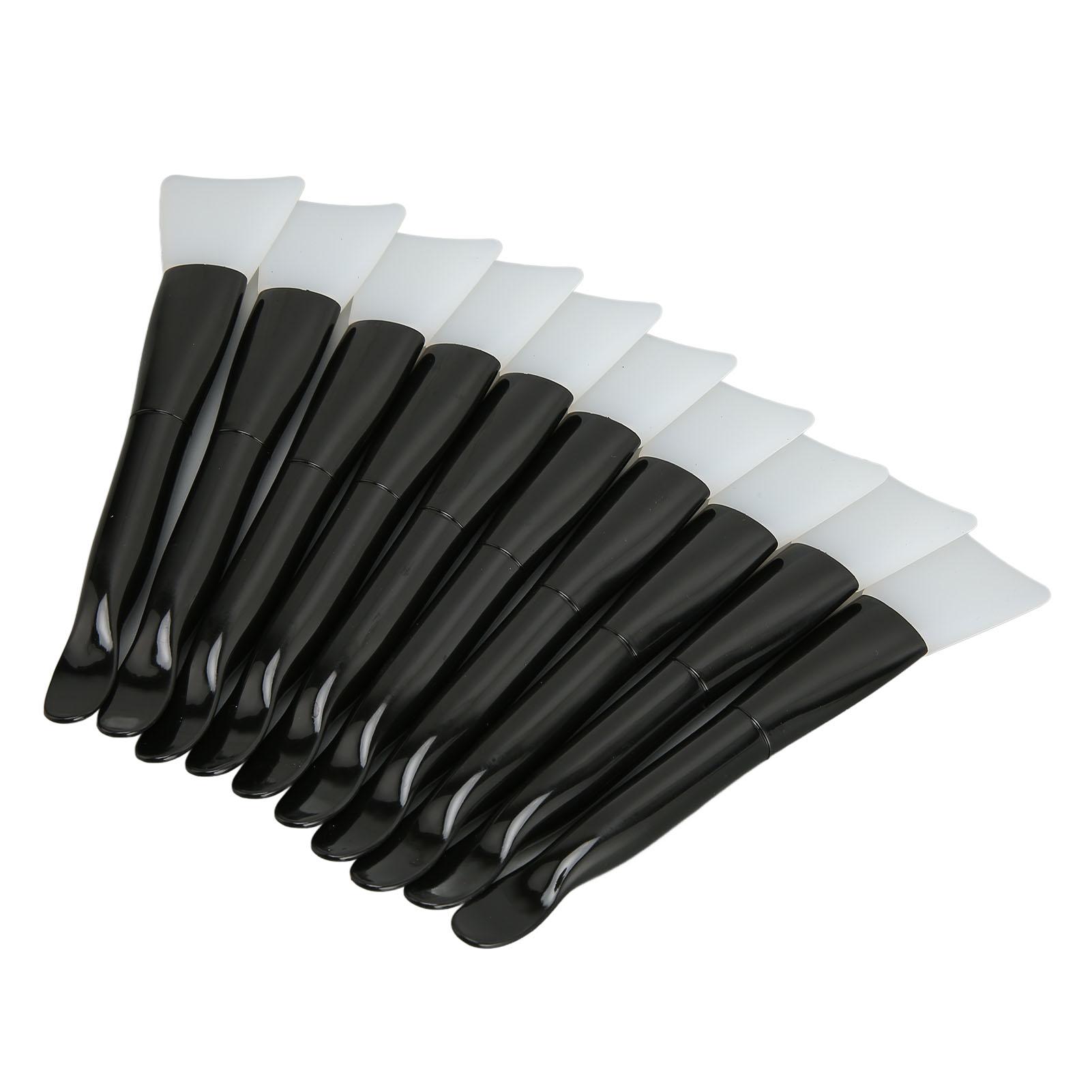 

10 шт. Силиконовая кисть для макияжа Мягкая двусторонняя кисть-аппликатор для крема для лица для косметики