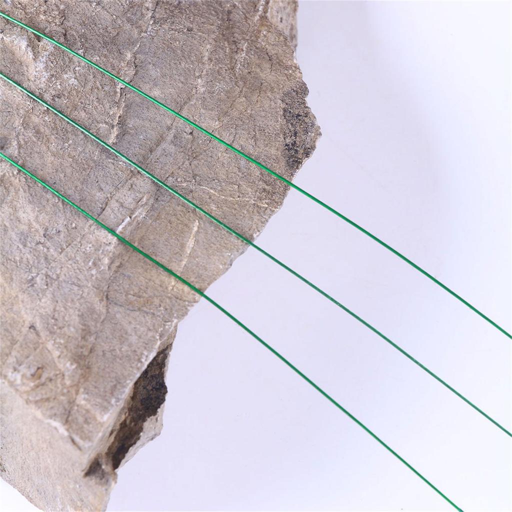 50Pcs 15cm/20cm/25cm High Strength Fishing Wire Leaders Heavy Duty Fishing Stainless Wire Leaders with Swivels and Snaps