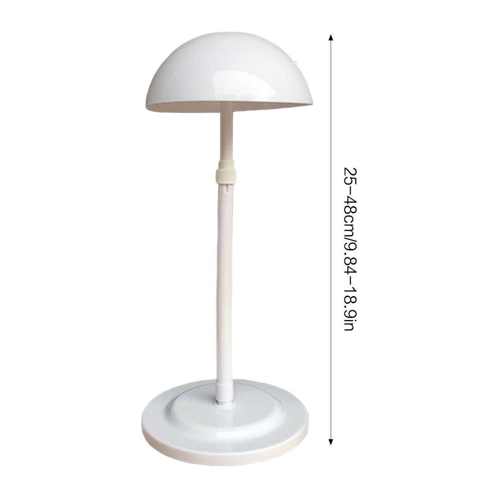 Wig Stand Adjustable Height Easy To Install Support Wig Display Stand for Styling Wig Hair Drying Display