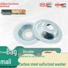 Concave-Convex Galvanized Washer Set: Bowl, Grass Hat, Fish Eye, Flat, Horn, Chassis Adjustment Cup