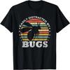 Lättdistraherad av insekter Retro Vintage Rolig Bivän T-shirt