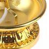 Anti-slip Butter Lamp Holder Adjustable Oil Dish Ornaments Zinc Zinc Alloy Oil Lamp  Lamp Decor
