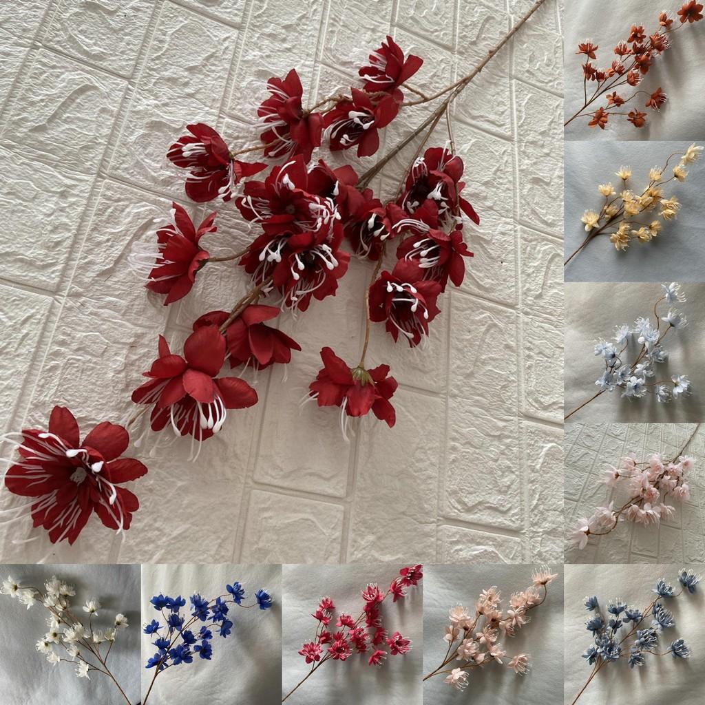 Simulated Areca Flowers Wedding Decoration Realistic Photography Prop Backdrop