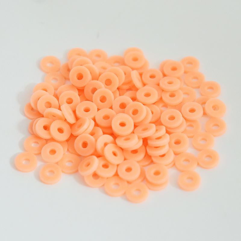 

1000Pcs 6mm Polymer Clay Beads Soft Pottery Loose Spacer Bracelet Earring Necklace Craft For DIY Jewelry Making Supplies 6mm