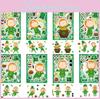 Charming Cm2309013 Cute Cartoon St. Patrick's Day Educational Puzzle Stickers For Children