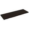 VidaXL Wall Shelf Dark Grey 180x60x6 Cm Solid Oak Wood Treated 363843
