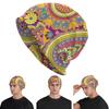 Ethnic Bohemia Style Paisley Pattern Unisex Adult Beanies Caps Knitted Bonnet Warm Hip Hop Autumn Winter Outdoor Skullies Hats