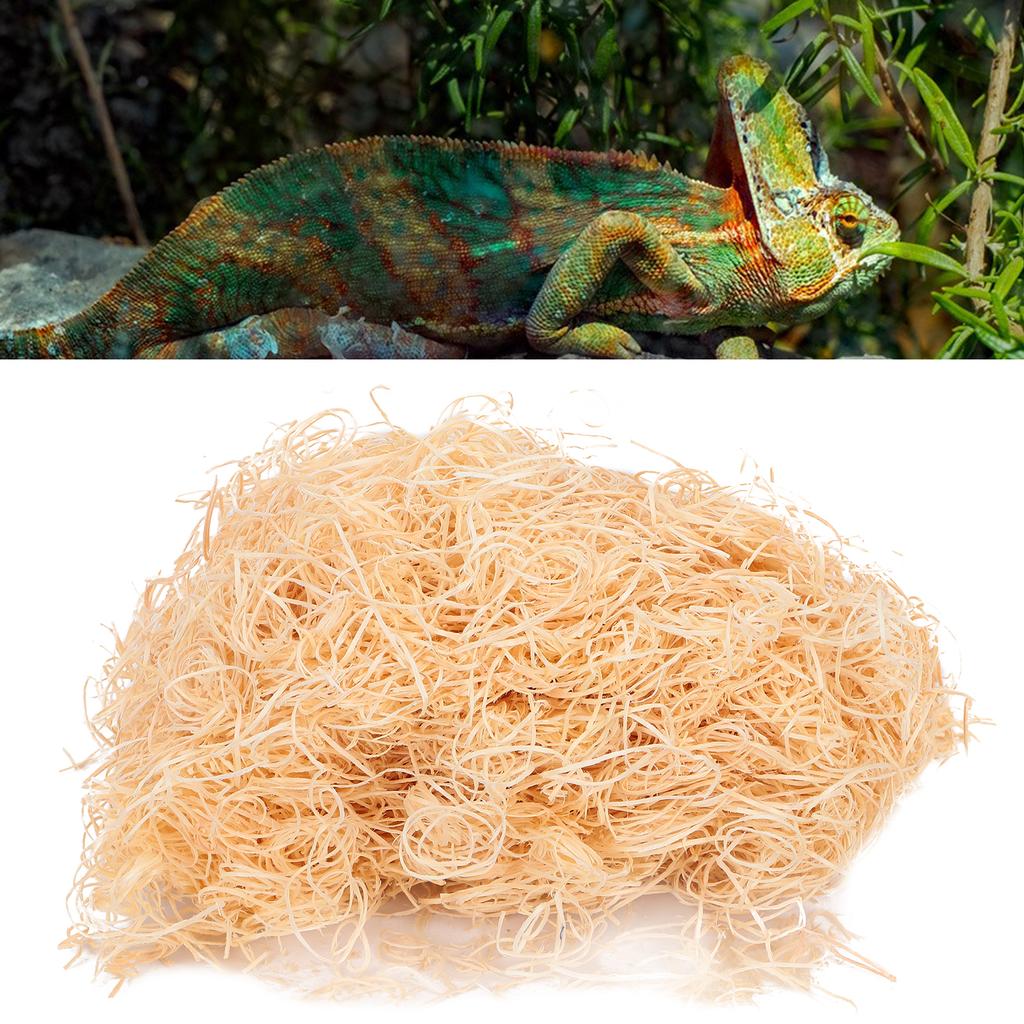 Poplar Wood Wool Pet Mat Wood Sawdust Reptile Supplies for Corn Snake and Lizard